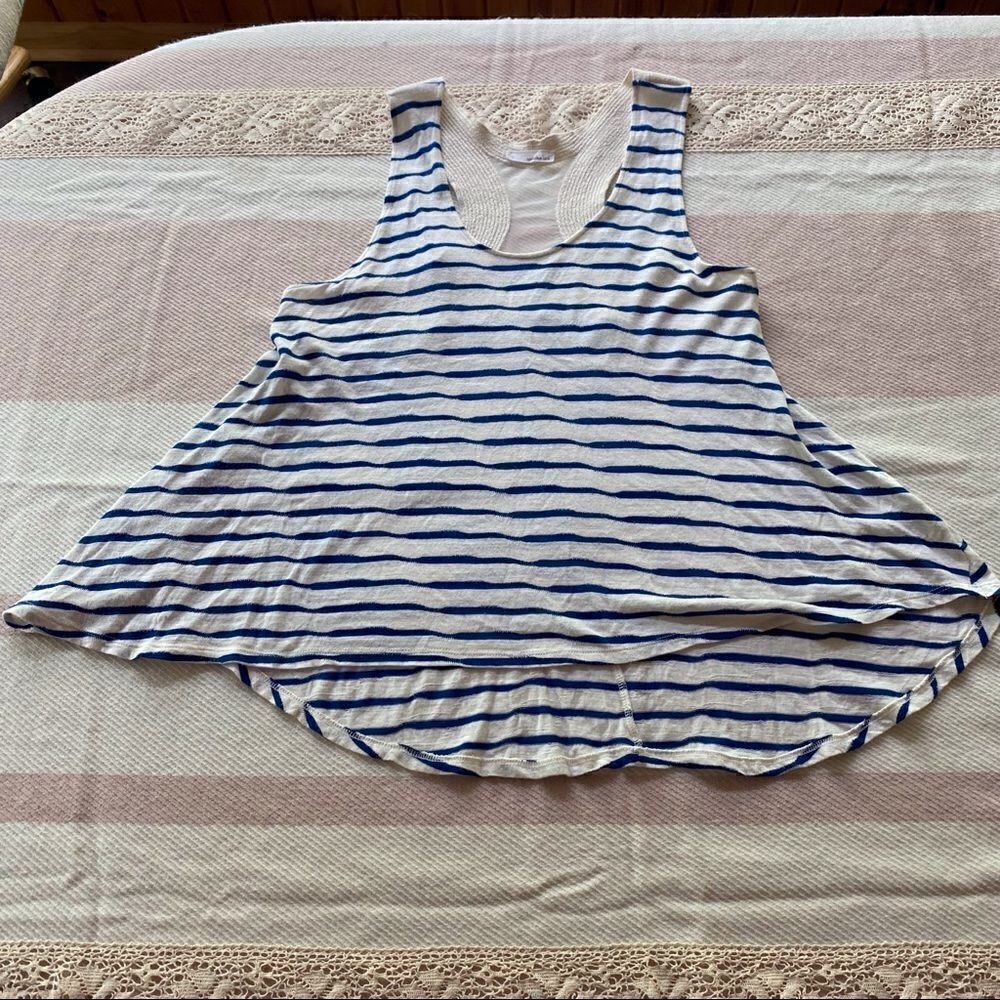 Mariona Gen Anthropologie Racer Back Tank